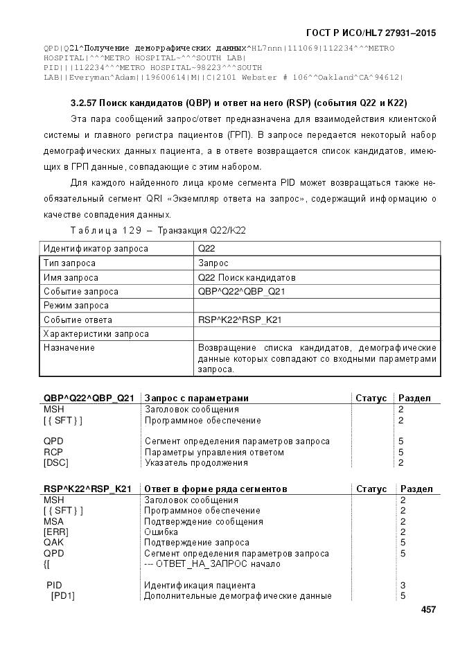 ГОСТ Р ИСО/HL 7 27931-2015, страница 464